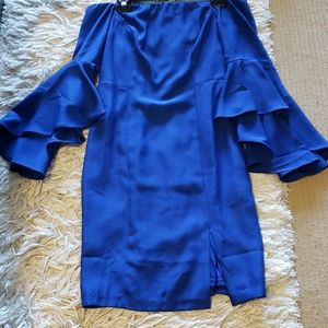 SOLD Venus off the shoulder dress